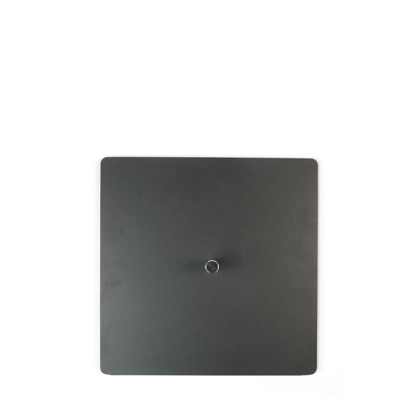 BFZ5014 Bodenplatte 5.5 SCHWARZ mit Dorn