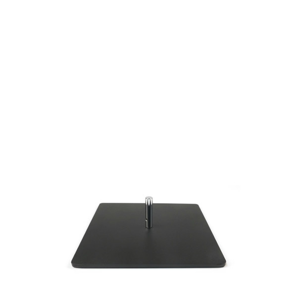 BFZ5014 Bodenplatte 5.5 SCHWARZ mit Dorn