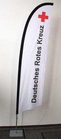 BEACHFLAG Gerade 330 Basic-Set inkl. Fahne und Stange M