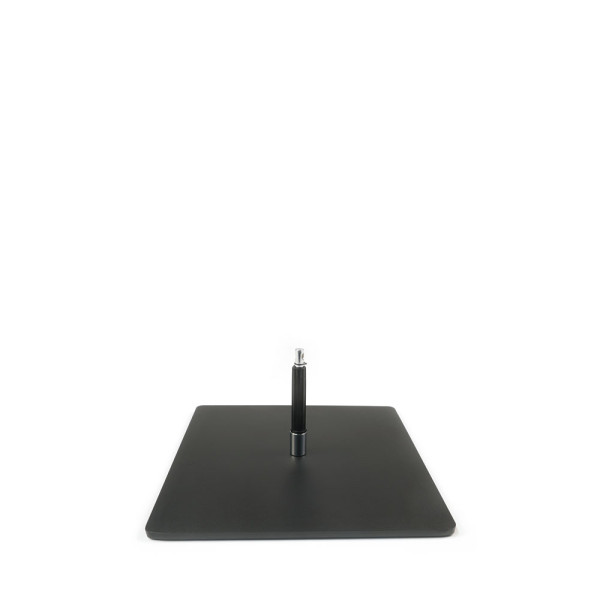 BFZ5016 Bodenplatte 5.5 SCHWARZ mit Rotatordorn