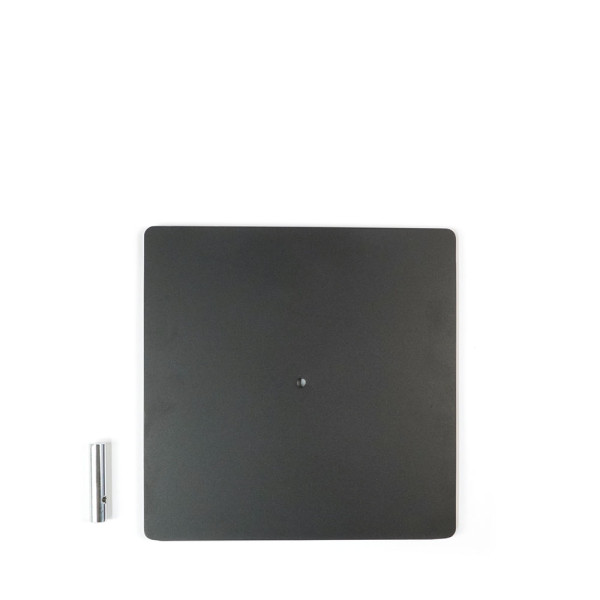 BFZ5014 Bodenplatte 5.5 SCHWARZ mit Dorn