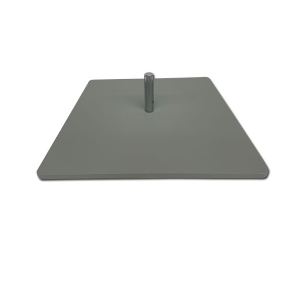 Bodenplatte 5.5 GRAU mit Dorn