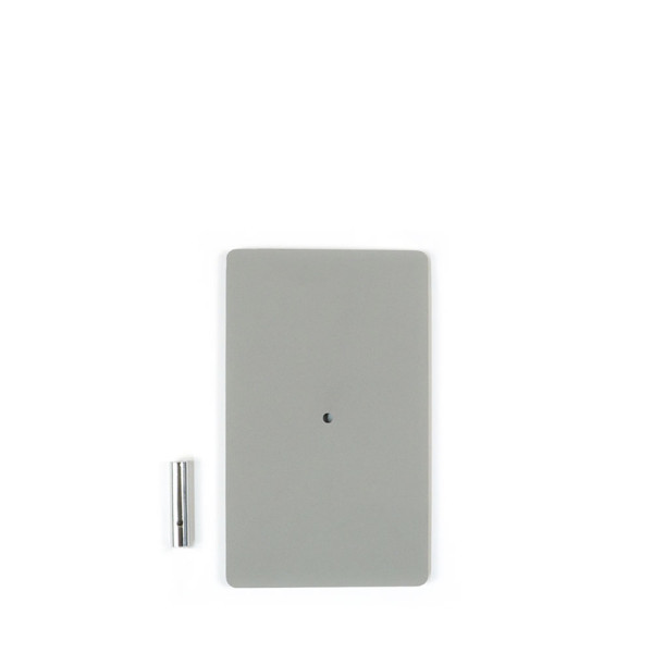 BFZ5006 Bodenplatte 2.7 GRAU mit Dorn