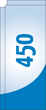 Fahne Beachflag Rechteck 450